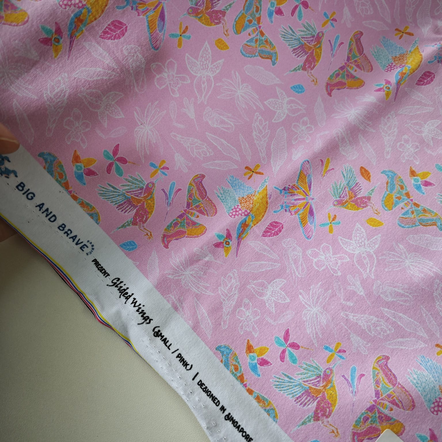 [IN-STOCK] Spring Renewal, Pastel Colours [Small scale, Cotton Jersey]