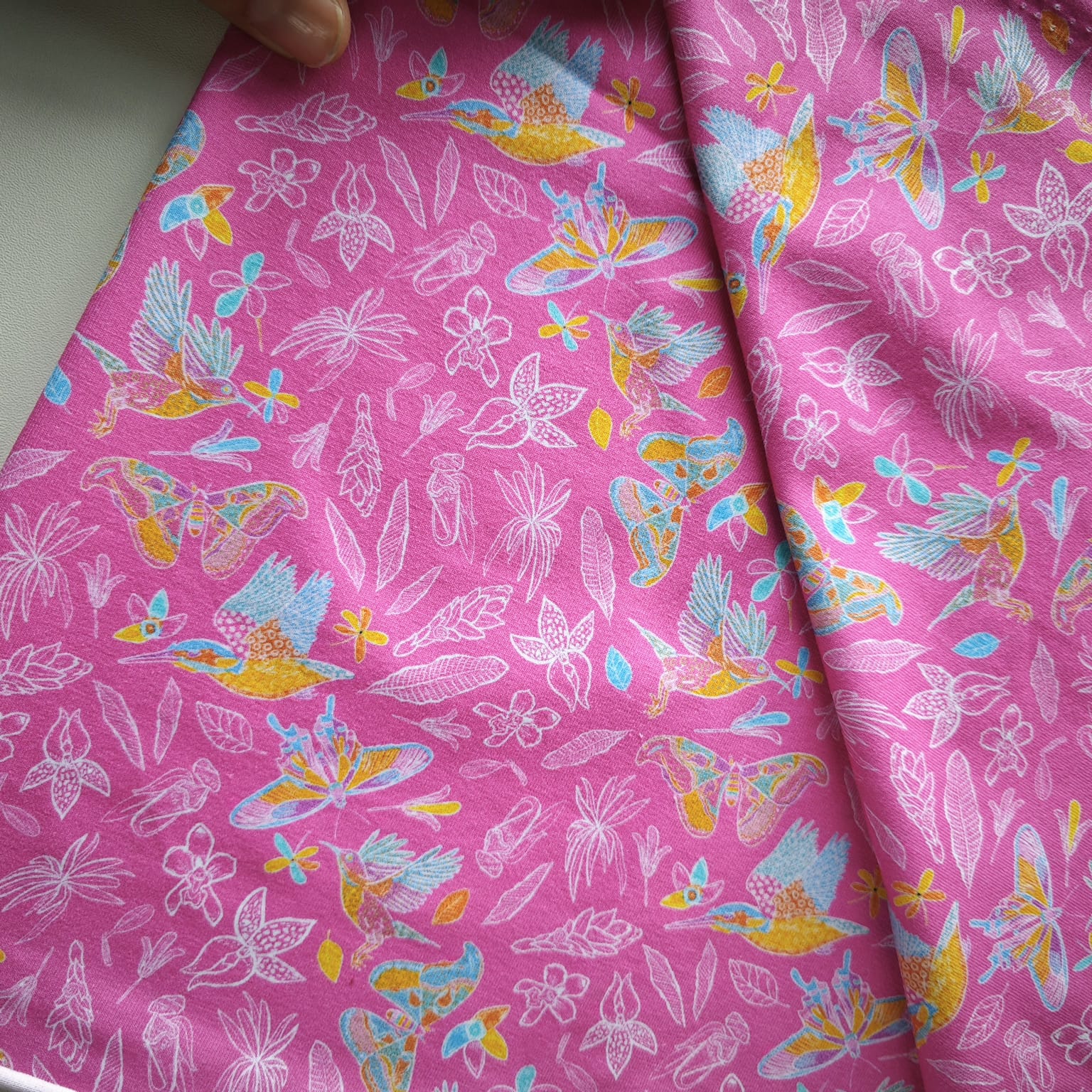 [IN-STOCK] Spring Renewal, Pastel Colours [Small scale, Cotton Jersey]