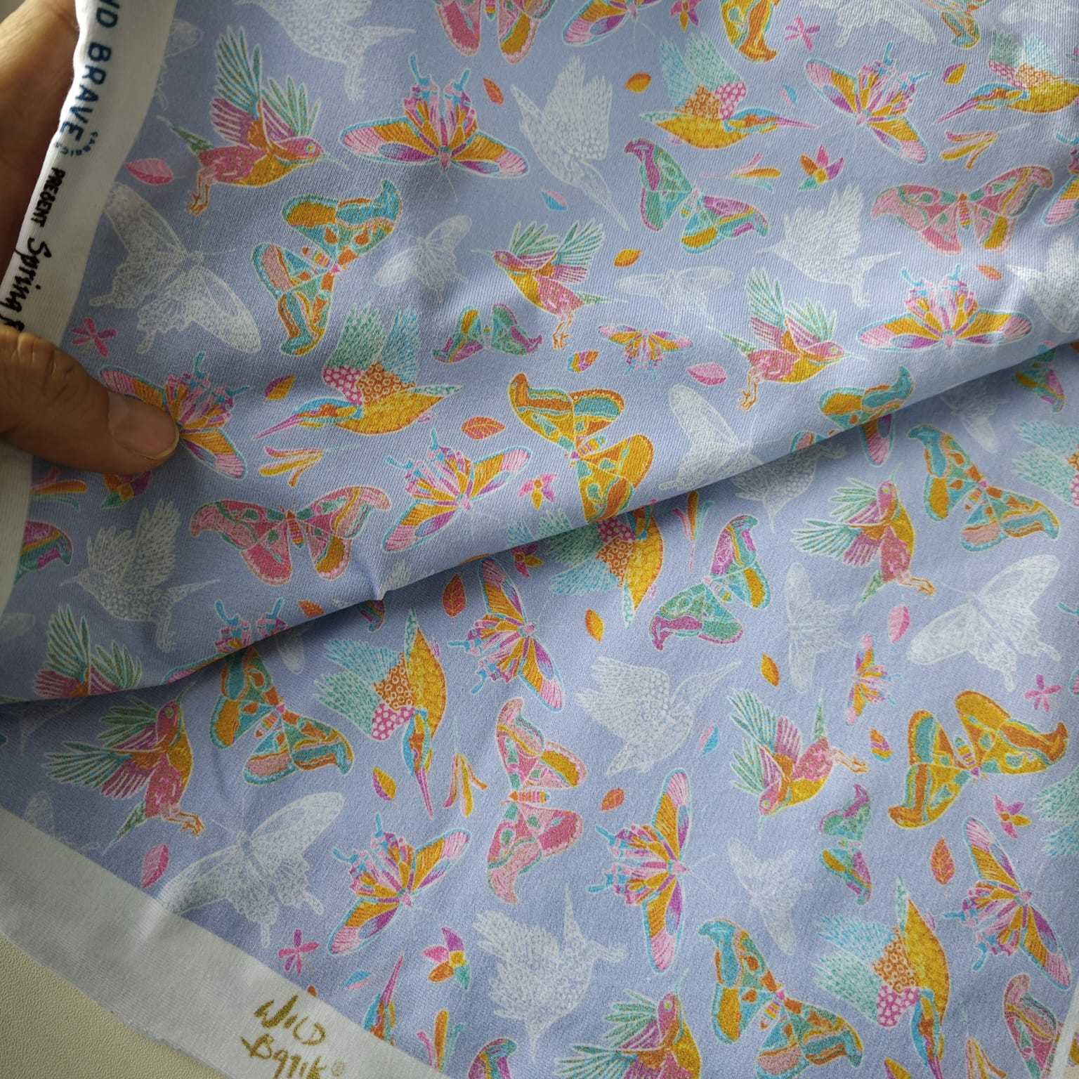 [IN-STOCK] Spring Renewal, Pastel Colours [Small scale, Cotton Jersey]