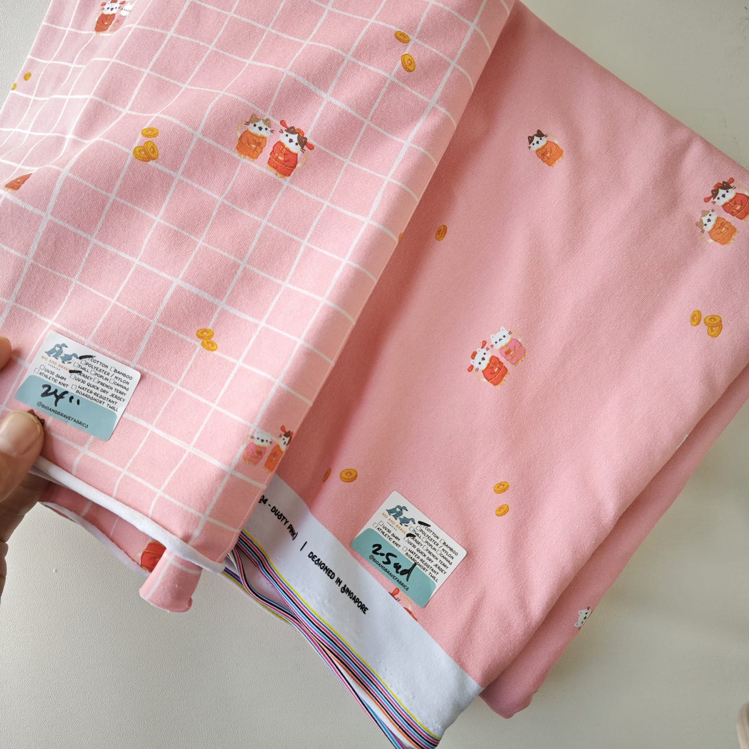 [IN-STOCK] CNY 2026 Fortune Visits - Dusty Pink