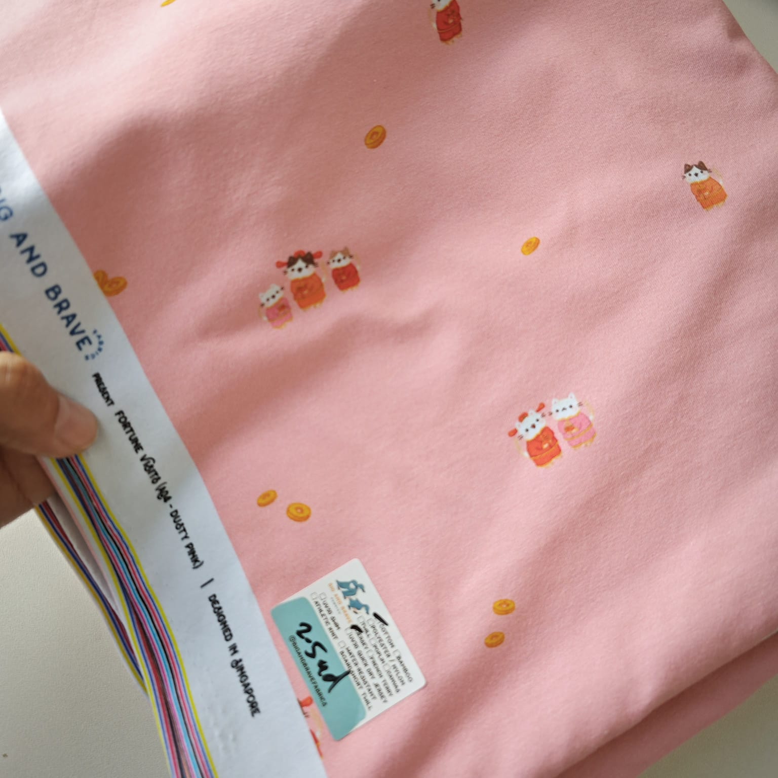 [IN-STOCK] CNY 2026 Fortune Visits - Dusty Pink