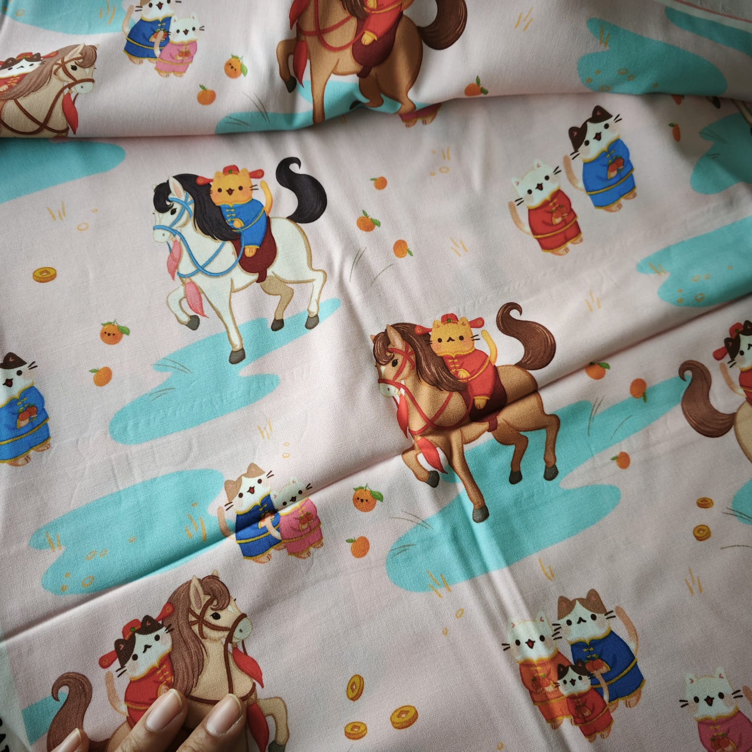 [IN-STOCK] CNY 2026 Fortune Arrives, Rayon (1.3yd)