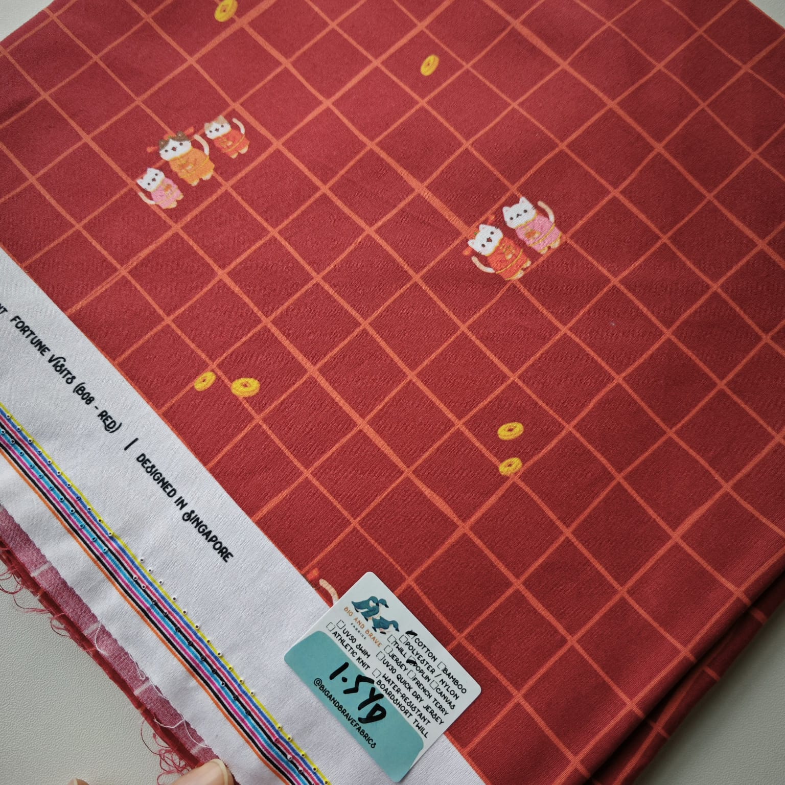 [IN-STOCK] CNY 2026 Fortune Visits - Red