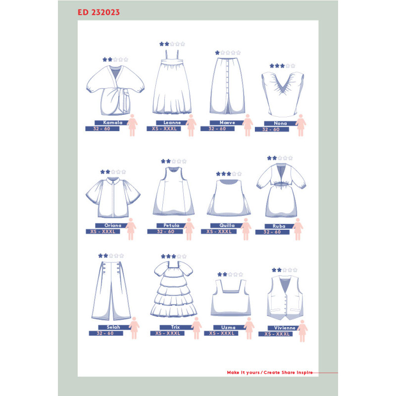 Fibre Mood Sewing Magazine: Edition 23