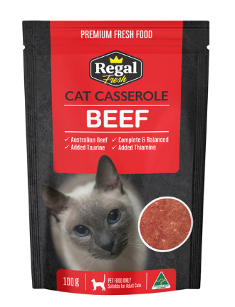 Regal Cat Casserole Beef 100g