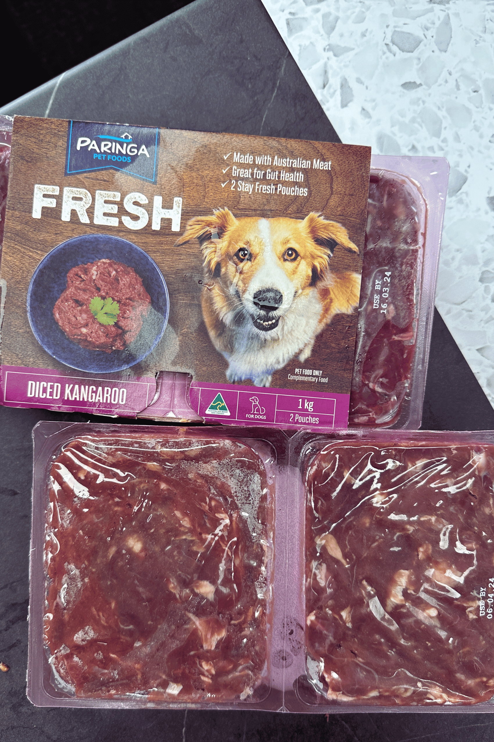 Paringa - Diced Kangaroo 2x500g