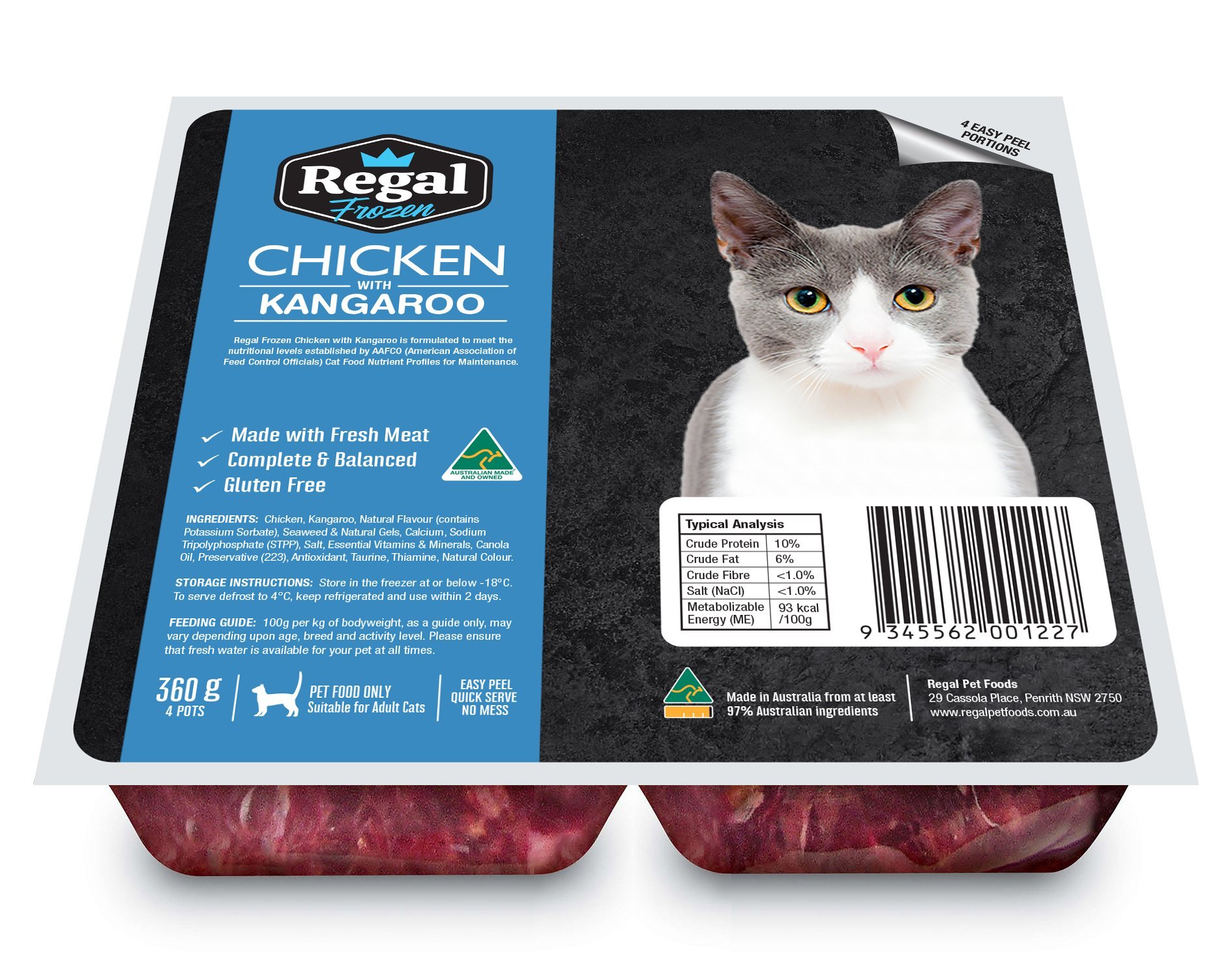 Regal Chicken Kangaroo Cat Frozen