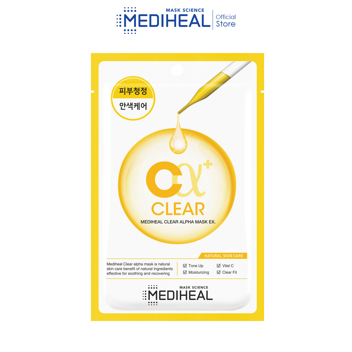 Mediheal Clear Alpha Mask EX (10s)