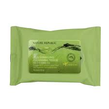 NATURE REPUBLIC JEJU SPARKLING CLEANSING TISSUE(15 Sheets)