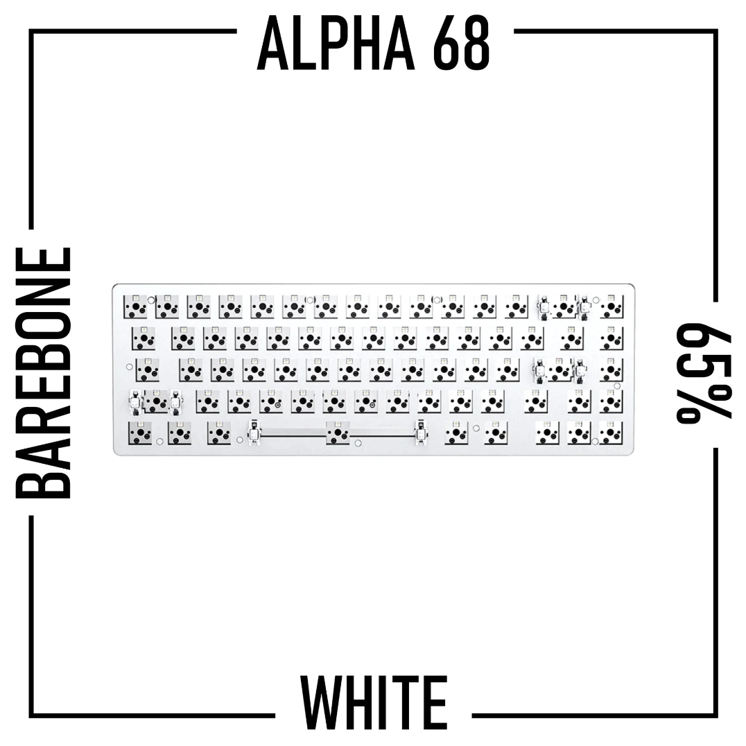 Alpha 68 - 65% 無線機械式鍵盤準系統套件-ZUIHANG SHOP