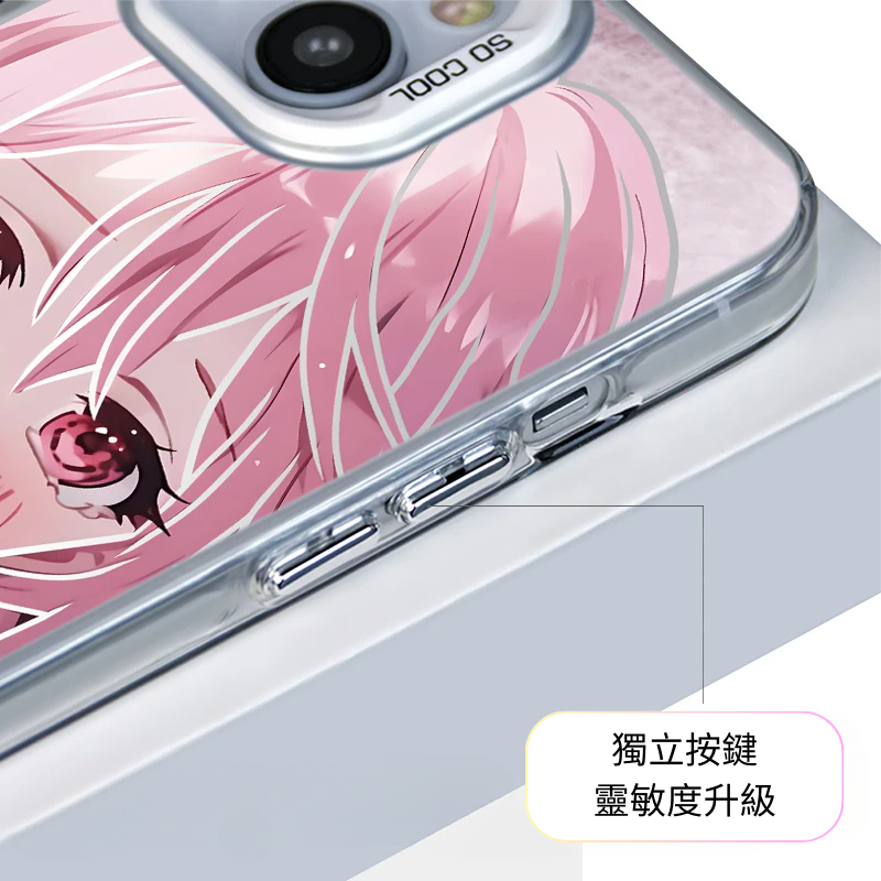 罪惡王冠彩銀線條漸變防摔手機殼-ZUIHANG SHOP