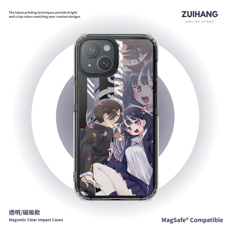 我內心的糟糕念頭透明磁吸防摔手機殼-ZUIHANG SHOP