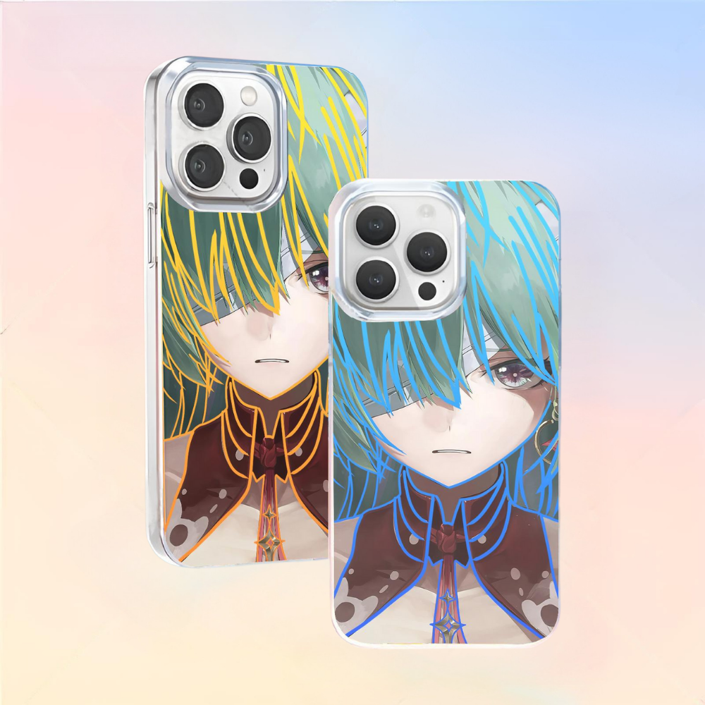 鳴潮極光金漸變防摔手機殼