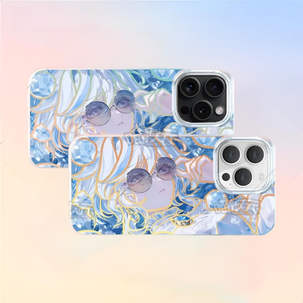 原神極光金漸變防摔手機殼