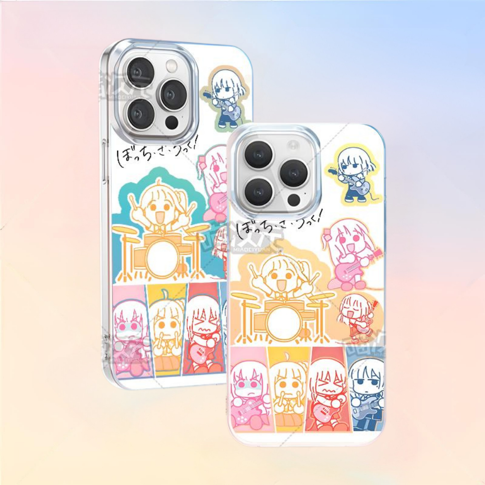 孤獨搖滾極光金手機殼