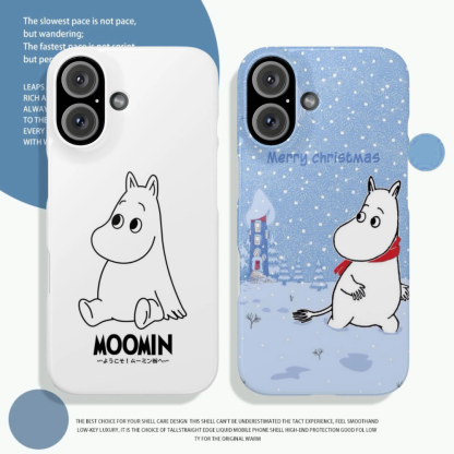 Moomin 姆明高清彩繪全包防摔菲林殼