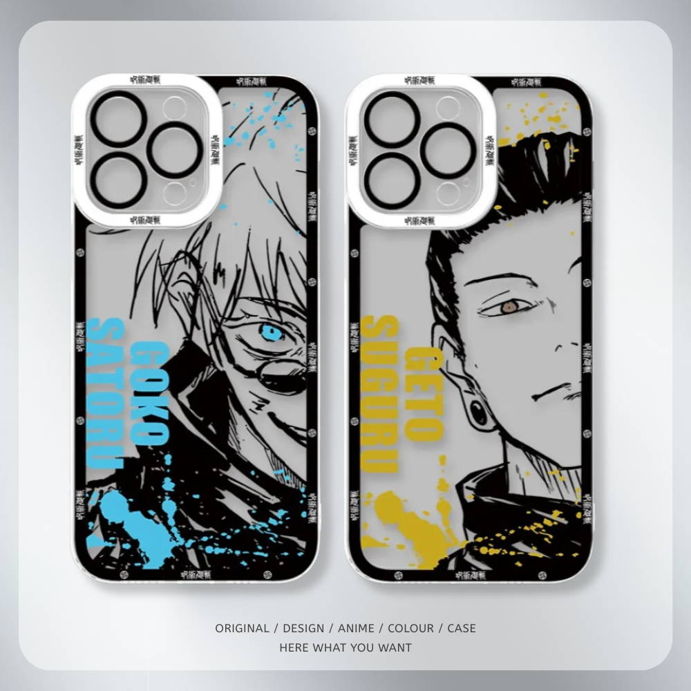 咒術迴戰側臉天使眼透明手機殼