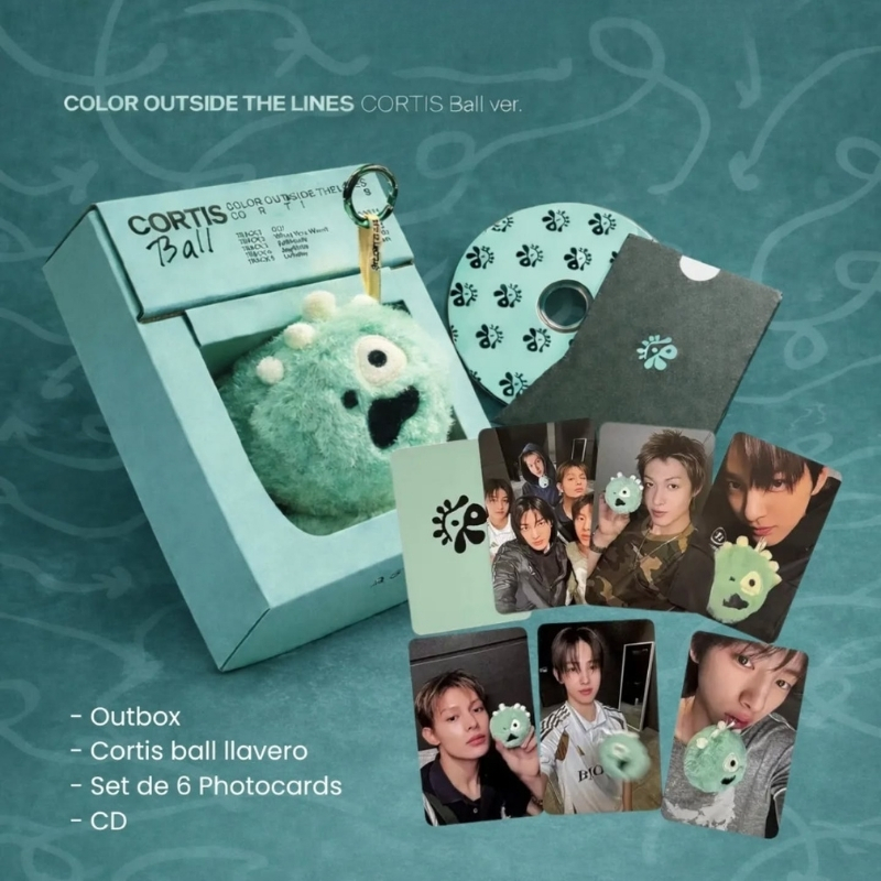 CORTIS - THE 1ST EP「COLOR OUTSIDE THE LINE(CORTIS Ball ver.)」 (韓國進口版)