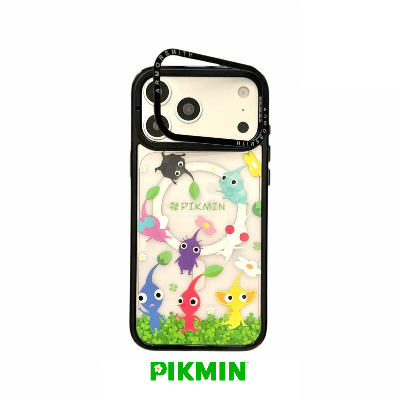 皮克敏 Pikmin 透明磁吸手機殼｜MagSafe 可愛保護殼