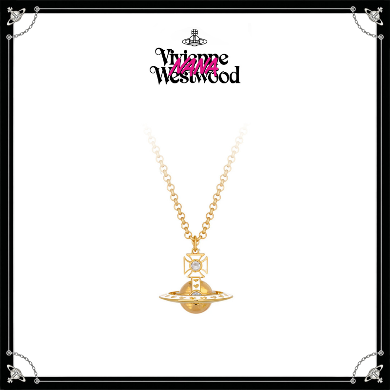 Vivienne Westwood X NANA 土星項鍊｜VWXNANA 限量聯名法瑯吊墜・2色可選