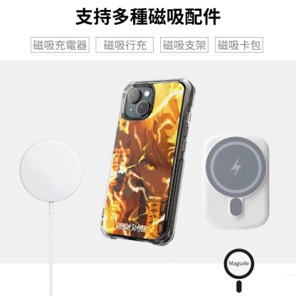 鬼滅之刃透明磁吸防摔手機殼-ZUIHANG SHOP