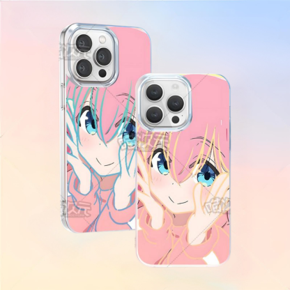 孤獨搖滾極光金手機殼