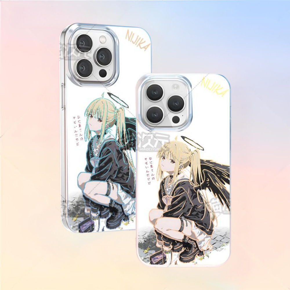 孤獨搖滾極光金手機殼