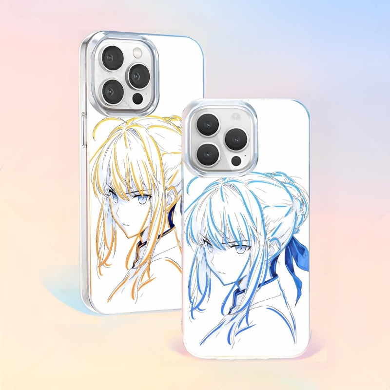 Fate 阿爾托莉雅 極光金手機殼