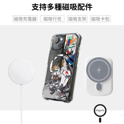 機動戰士透明磁吸防摔手機殼-ZUIHANG SHOP