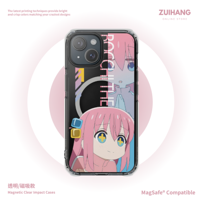 孤獨搖滾透明磁吸防摔手機殼-ZUIHANG SHOP