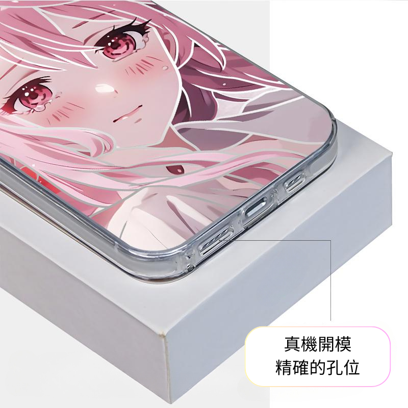 罪惡王冠彩銀線條漸變防摔手機殼-ZUIHANG SHOP