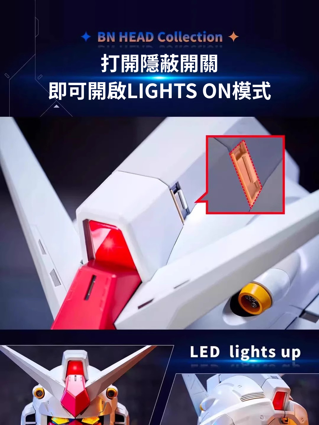 VOL.1 RX-78-2 元祖鋼彈 可穿戴頭盔-ZUIHANG SHOP