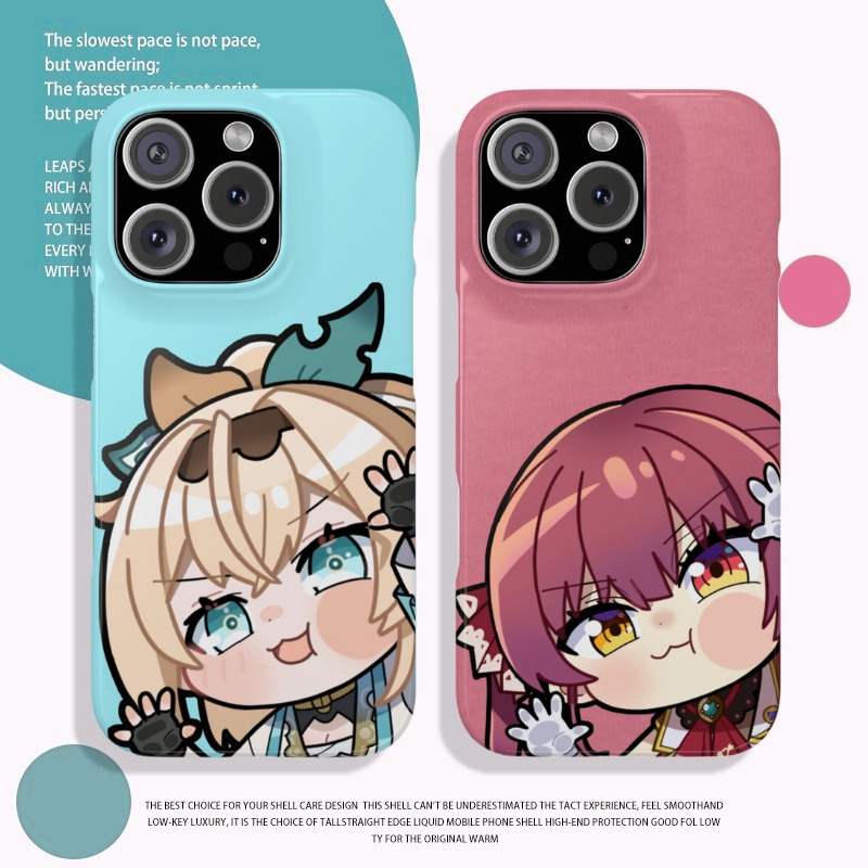 Hololive高清彩繪全包防摔菲林殼-ZUIHANG SHOP