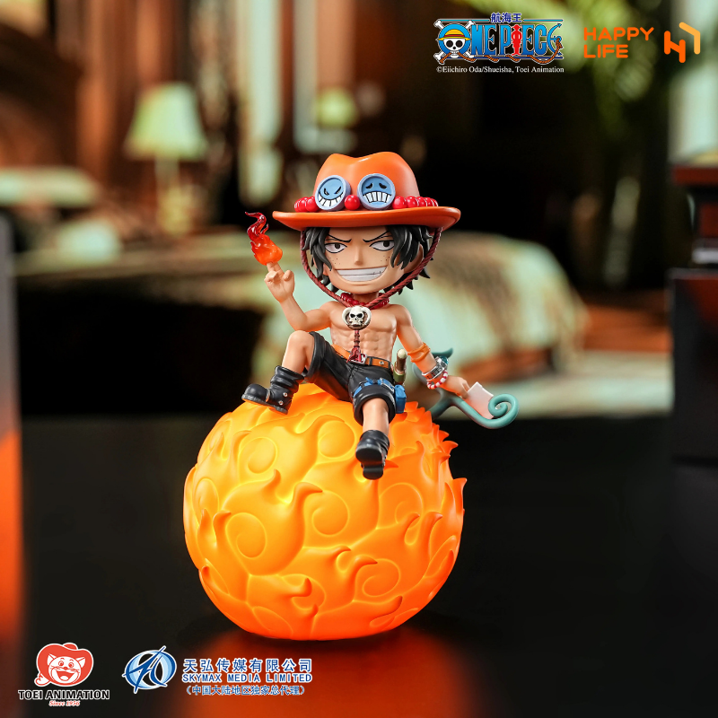 HAPPY LIFE 航海王 惡魔果實 角色聲控小夜燈