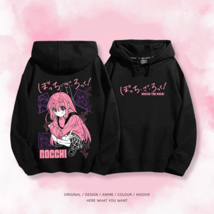 孤獨搖滾 2025秋冬新款 親子情侶裝連帽衛衣