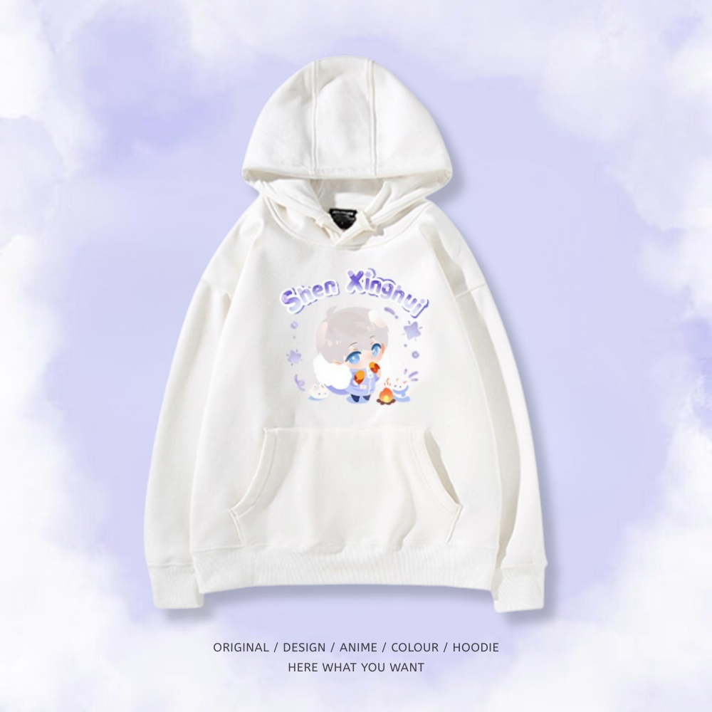 戀與深空漫冬行記 2025秋冬新款 親子情侶裝連帽衛衣