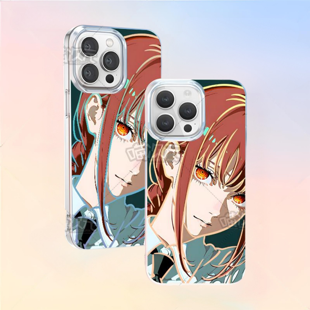 鏈鋸人極光金手機殼