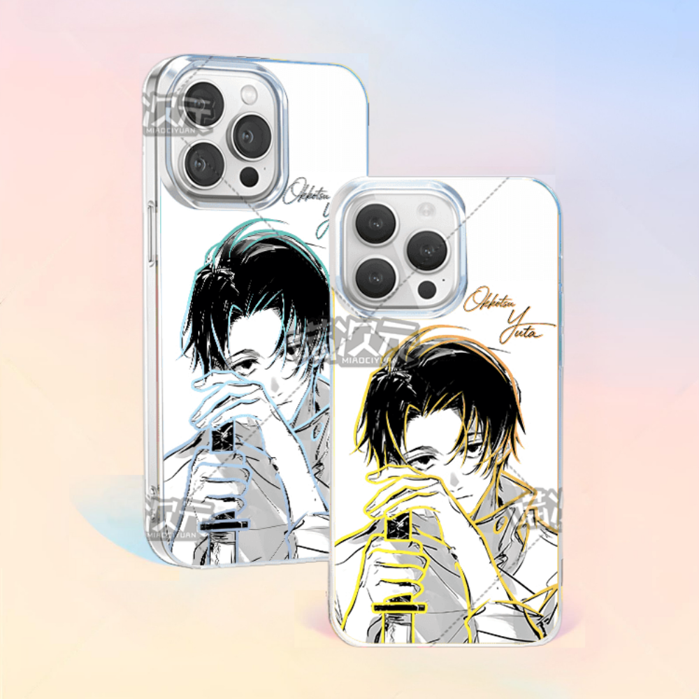 咒術迴戰極光金手機殼