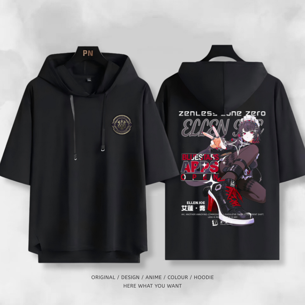 絕區零 艾蓮·喬 連帽短袖T恤