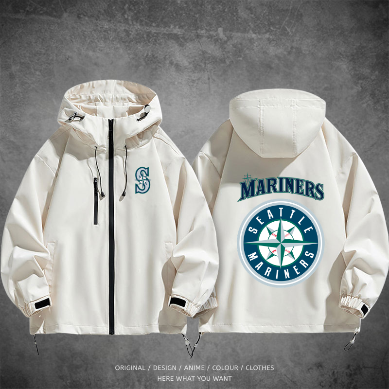 西雅圖水手 Seattle Mariners 棒球機能外套｜防風防水戶外衝鋒衣