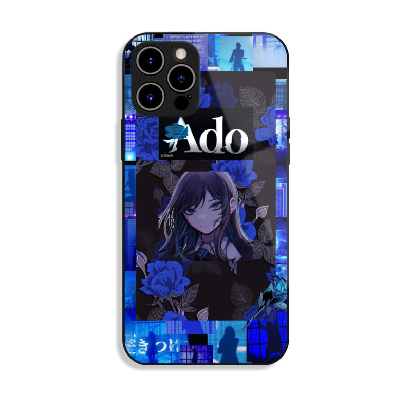 Ado 歌手高清鋼化玻璃手機殼
