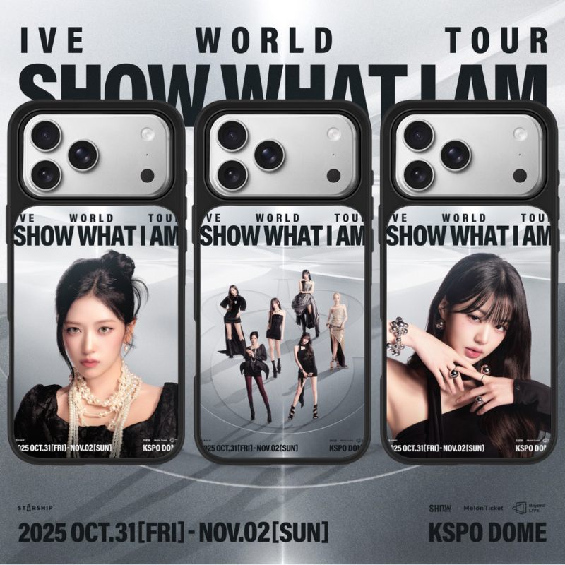 IVE The 2nd World Tour 玻璃磁吸手機殼｜MagSafe 潮流保護殼