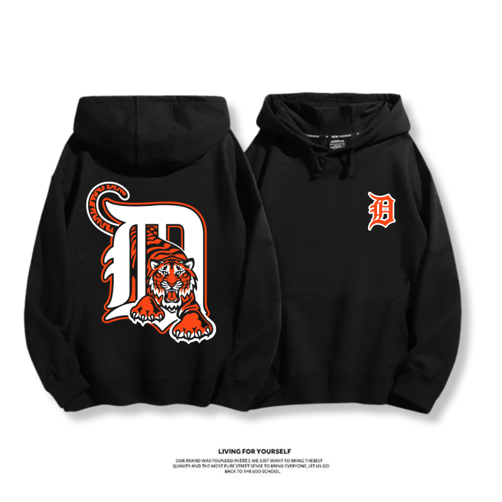 底特律老虎 Detroit Tigers 連帽衛衣｜2026秋冬親子情侶休閒上衣