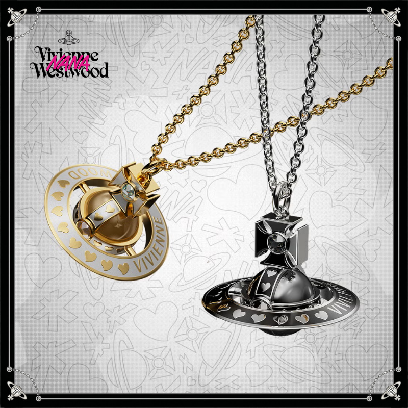 Vivienne Westwood X NANA 土星項鍊｜VWXNANA 限量聯名法瑯吊墜・2色可選