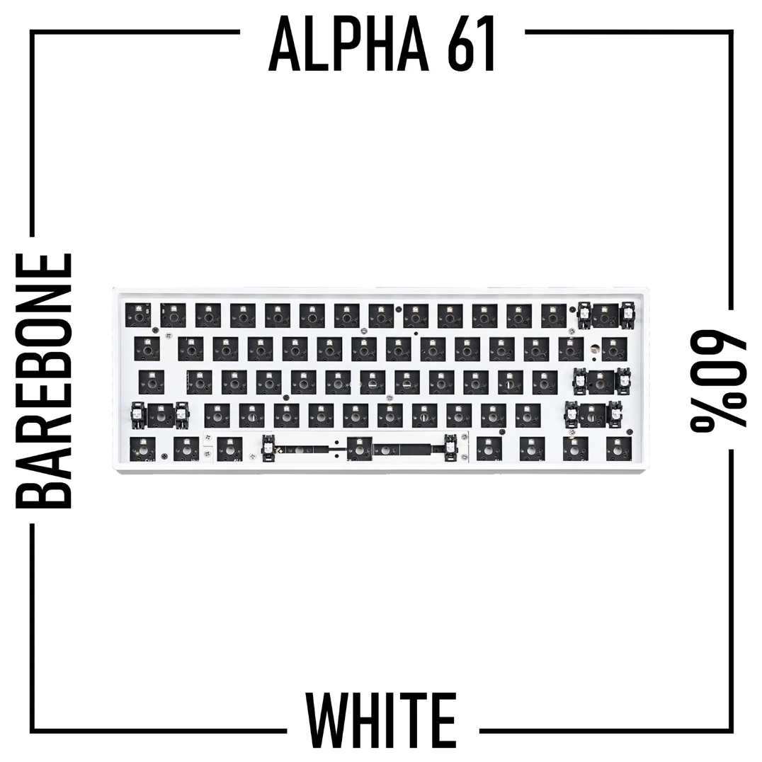 Alpha 61 - 60% 無線機械式鍵盤準系統套件-ZUIHANG SHOP