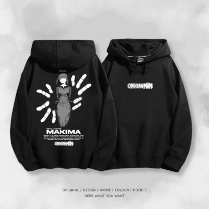 鏈鋸人 2025秋冬新款 親子情侶男女連帽衛衣