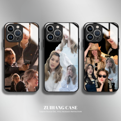 LINGORM 新款高清全包防摔玻璃殼