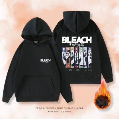 BLEACH 2025秋冬新款 親子情侶裝連帽衛衣