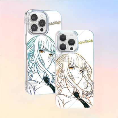 鏈鋸人極光金手機殼