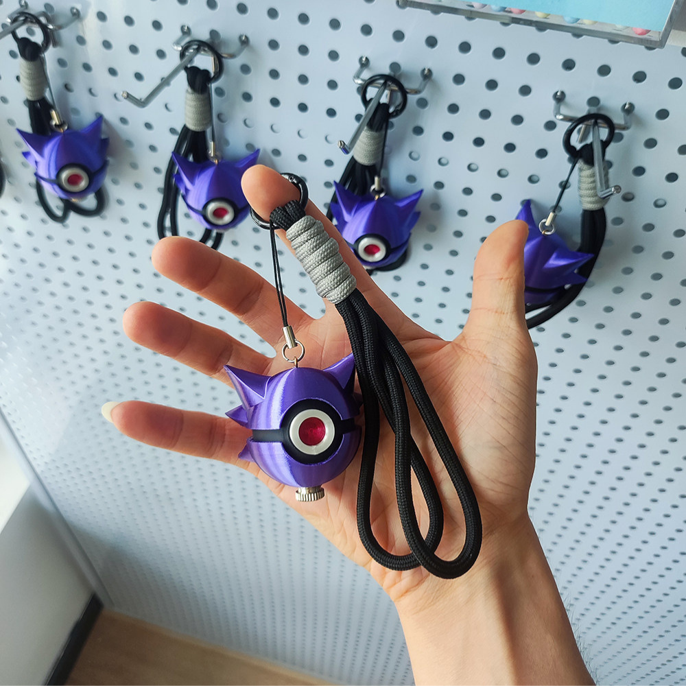 耿鬼精靈球寶可夢發光掛件